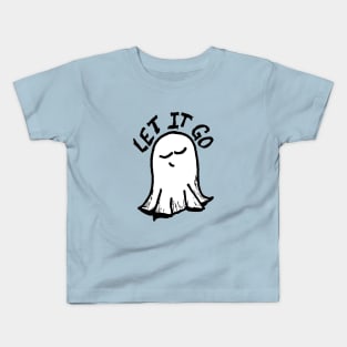 LET IT GO Happy Ghost Baby Kids T-Shirt